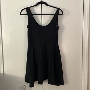 Angie little black skater dress